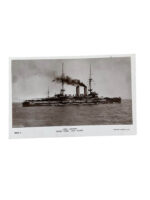 WW1 British RN Navy HMS London Picture Postcard 5 1/2" X 3 1/2"