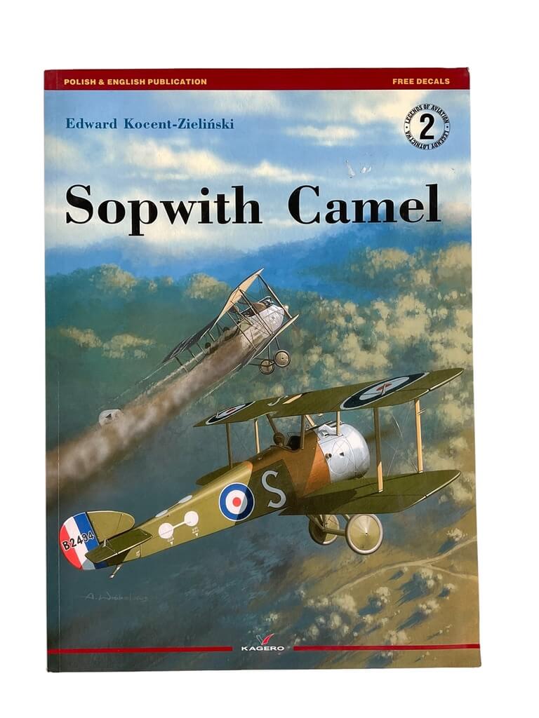 WW1 British RAF Sopwith Camel Legends of Aviation No 2 Used Softcover Reference Book WW1 British RAF Sopwith Camel Legends of Aviation No 2 Used Softcover Reference Book