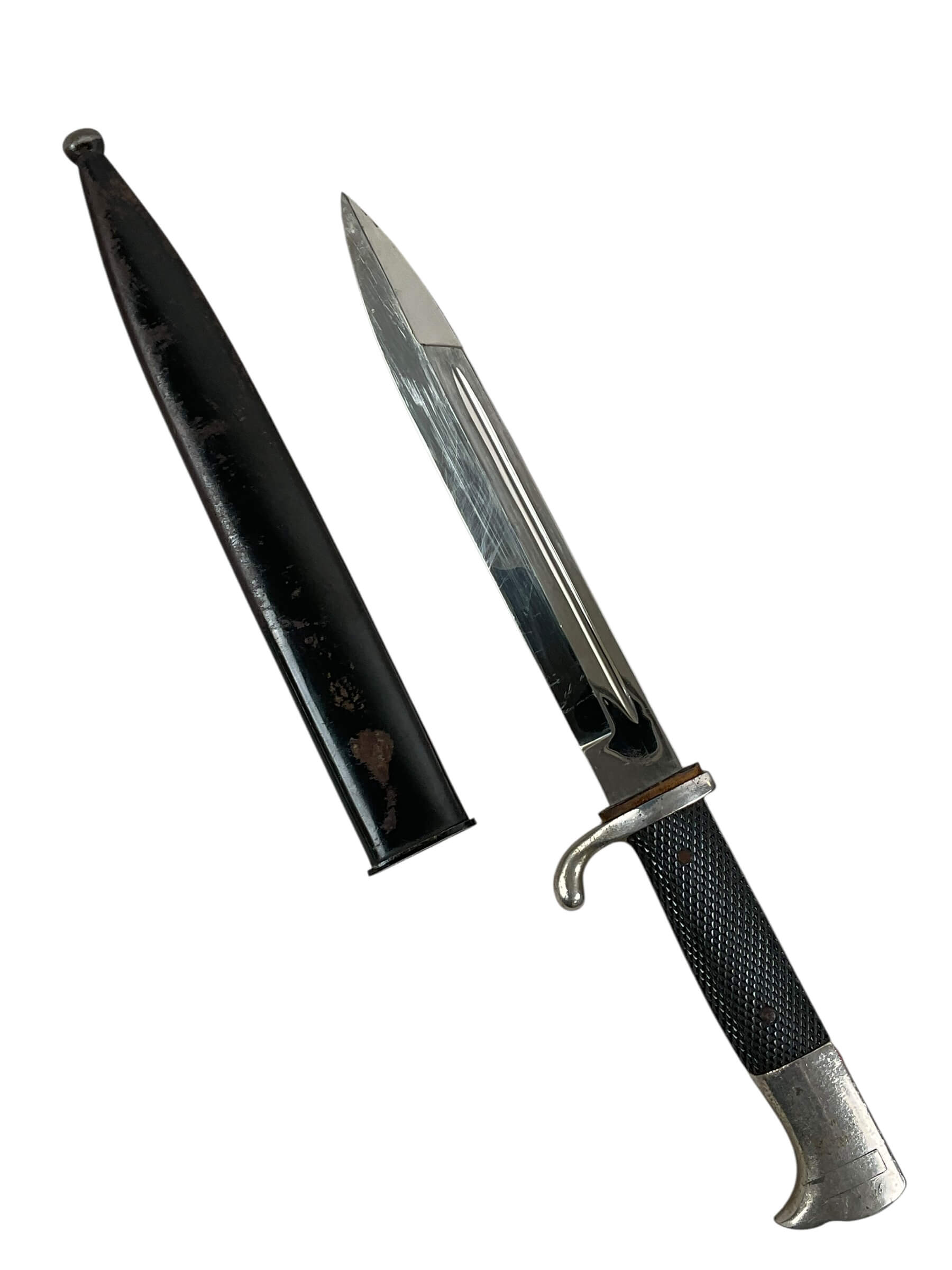 WW2 German Police Dress Bayonet Maker WKC With Scabbard WW2 German Police Dress Bayonet Maker WKC With Scabbard