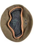 WW2 Canadian Army Khaki Beret Size 7 1/8 Dated 1944