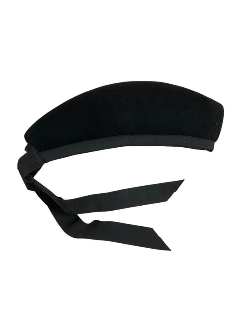 British Scottish Highland Pipers Black Glengarry Cap Hat 7 British Scottish Highland Pipers Black Glengarry Cap Hat 7