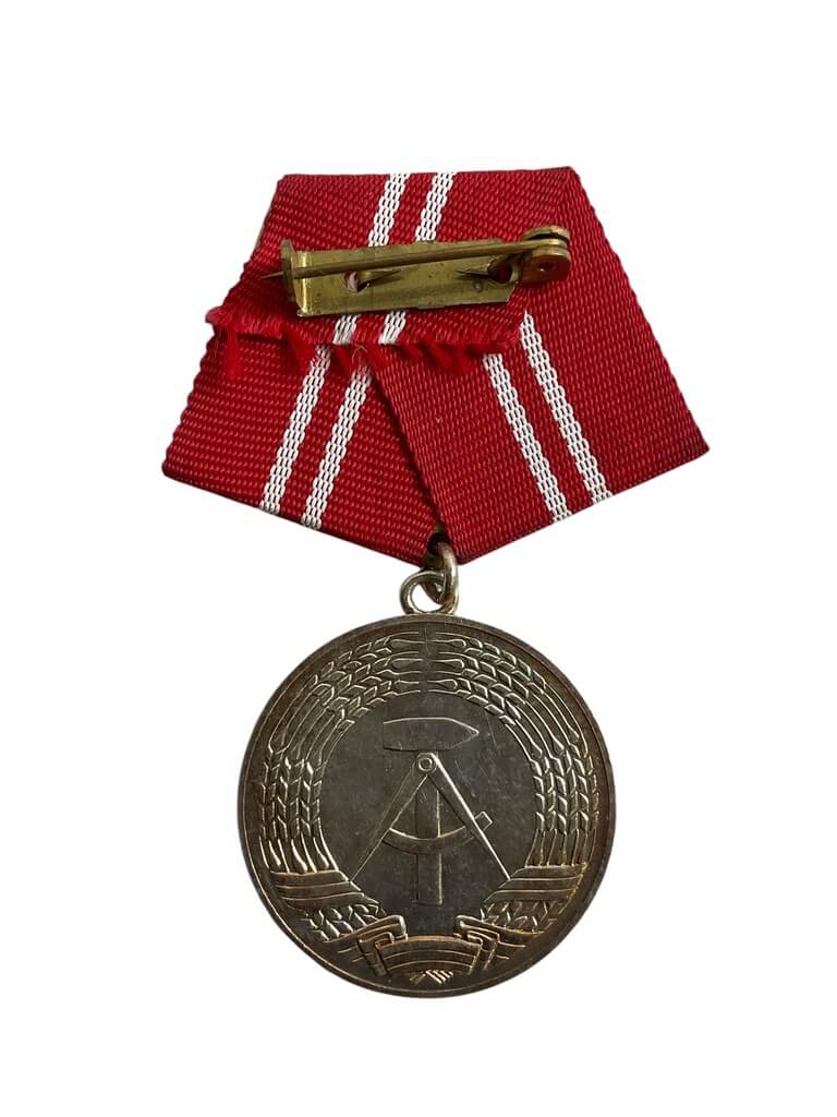 East German DDR NVA Faithful Service for the Working Class Full Size Medal East German DDR NVA Faithful Service for the Working Class Full Size Medal