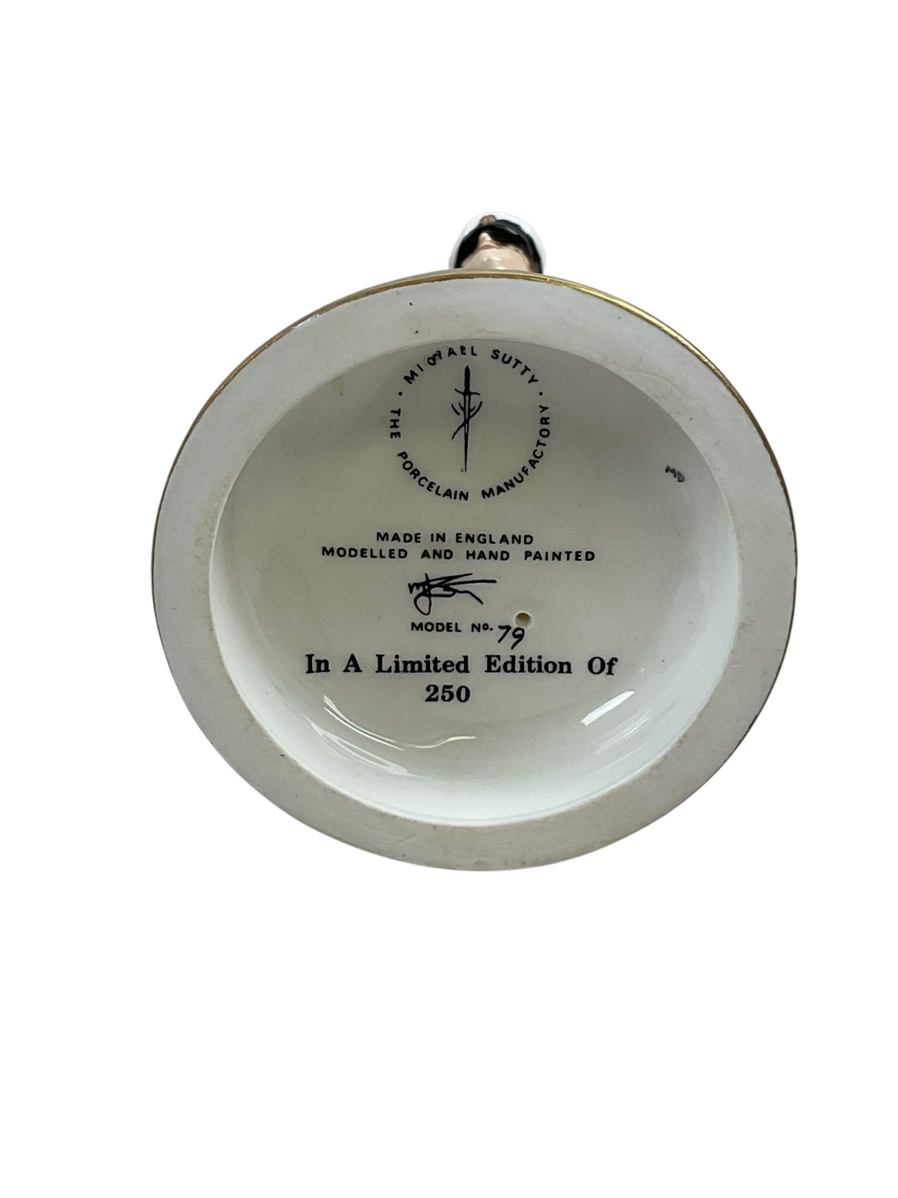 British RN Navy Michael J. Sutty Bone China Tropical Dress Figure REPAIRED British RN Navy Michael J. Sutty Bone China Tropical Dress Figure REPAIRED