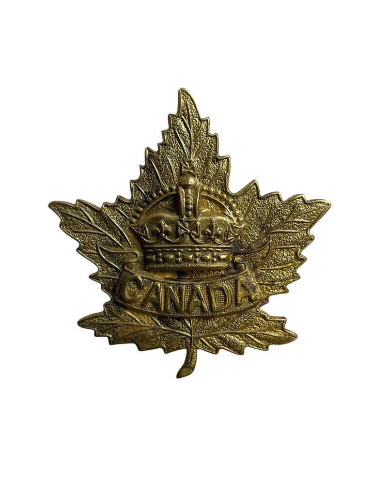 WW2 Canadian General List Cap Badge WW2 Canadian General List Cap Badge