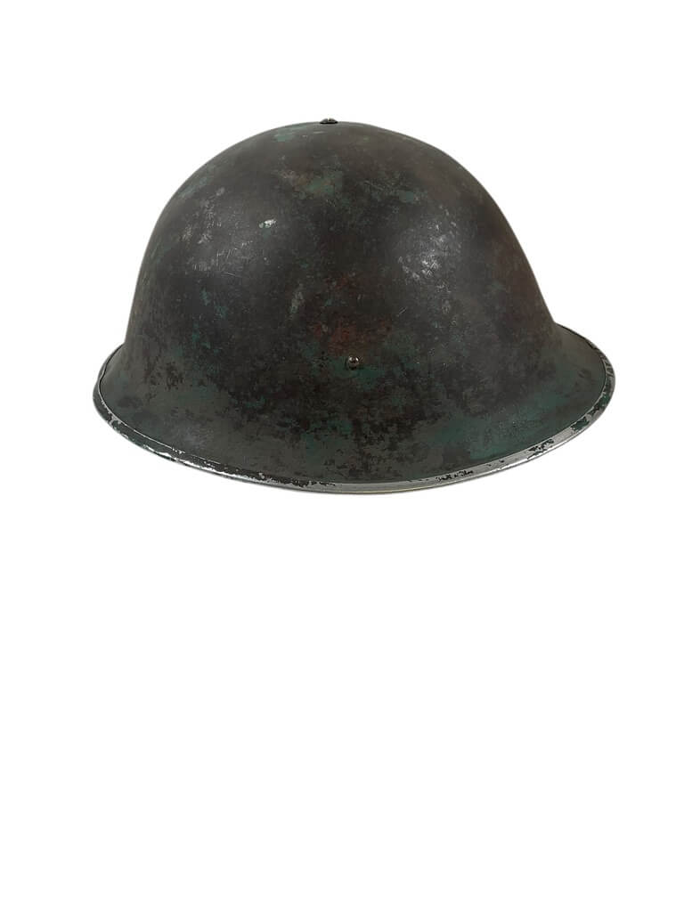 WW2 Canadian Mk3 Invasion Helmet With Unit Insignia Size 7 3/4 WW2 Canadian Mk3 Invasion Helmet With Unit Insignia Size 7 3/4