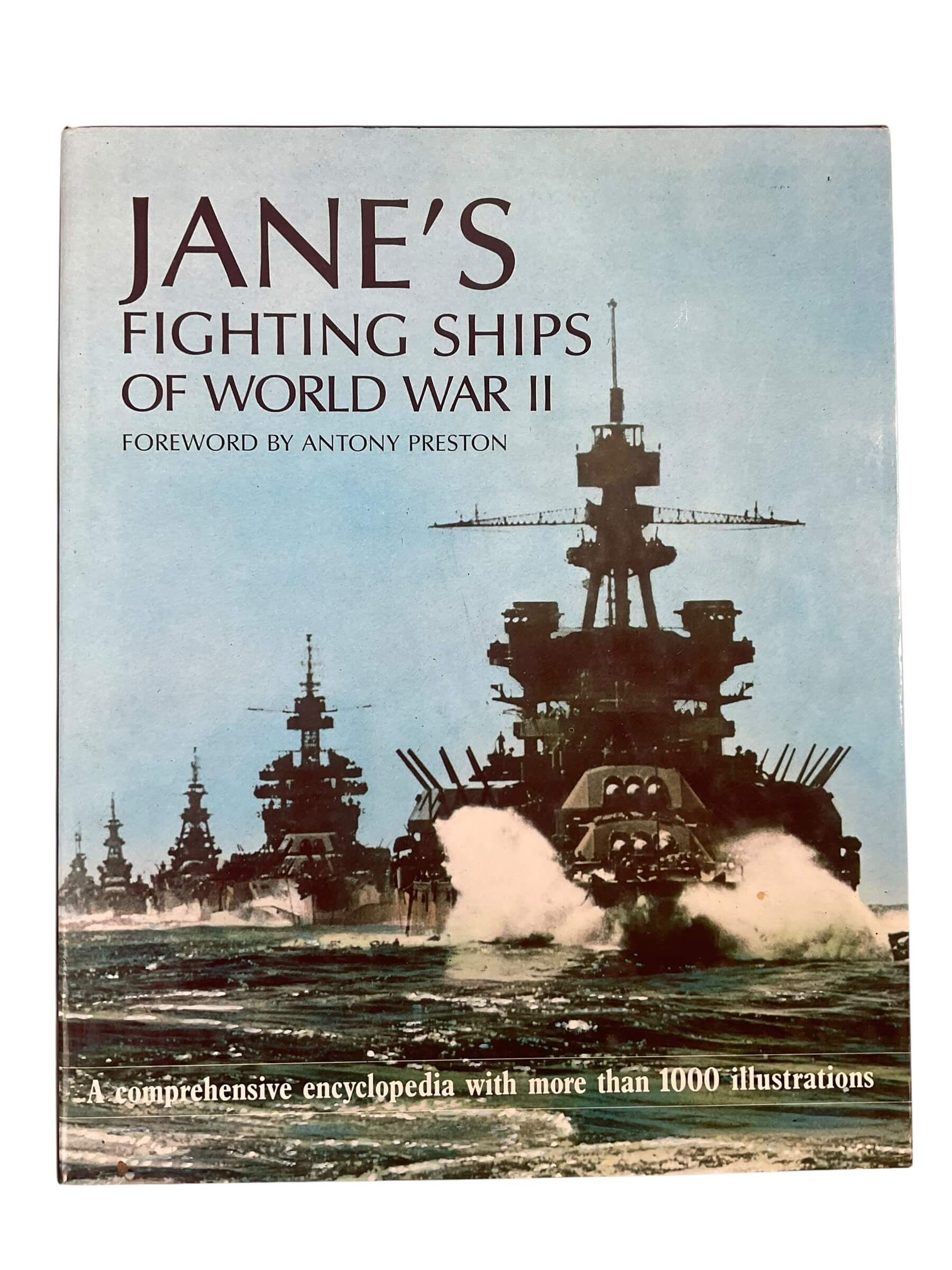 WW2 US British German Jane's Fighting Ships of World War 2 Used Hardcover Reference Book WW2 US British German Jane's Fighting Ships of World War 2 Used Hardcover Reference Book