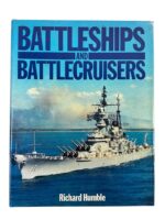 US British German Battleships and Battlecruisers Used Hardcover Reference Book