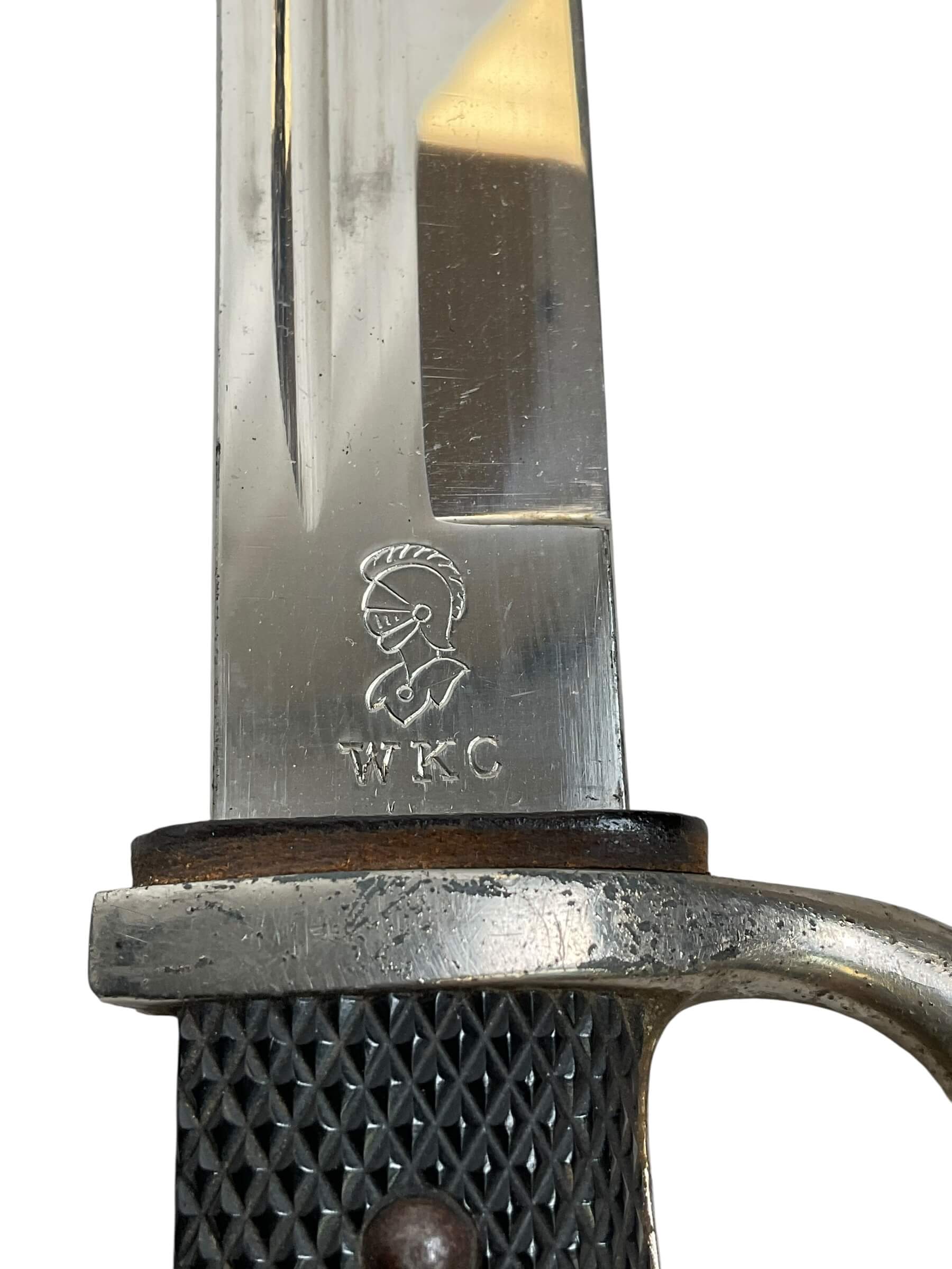 WW2 German Police Dress Bayonet Maker WKC With Scabbard WW2 German Police Dress Bayonet Maker WKC With Scabbard