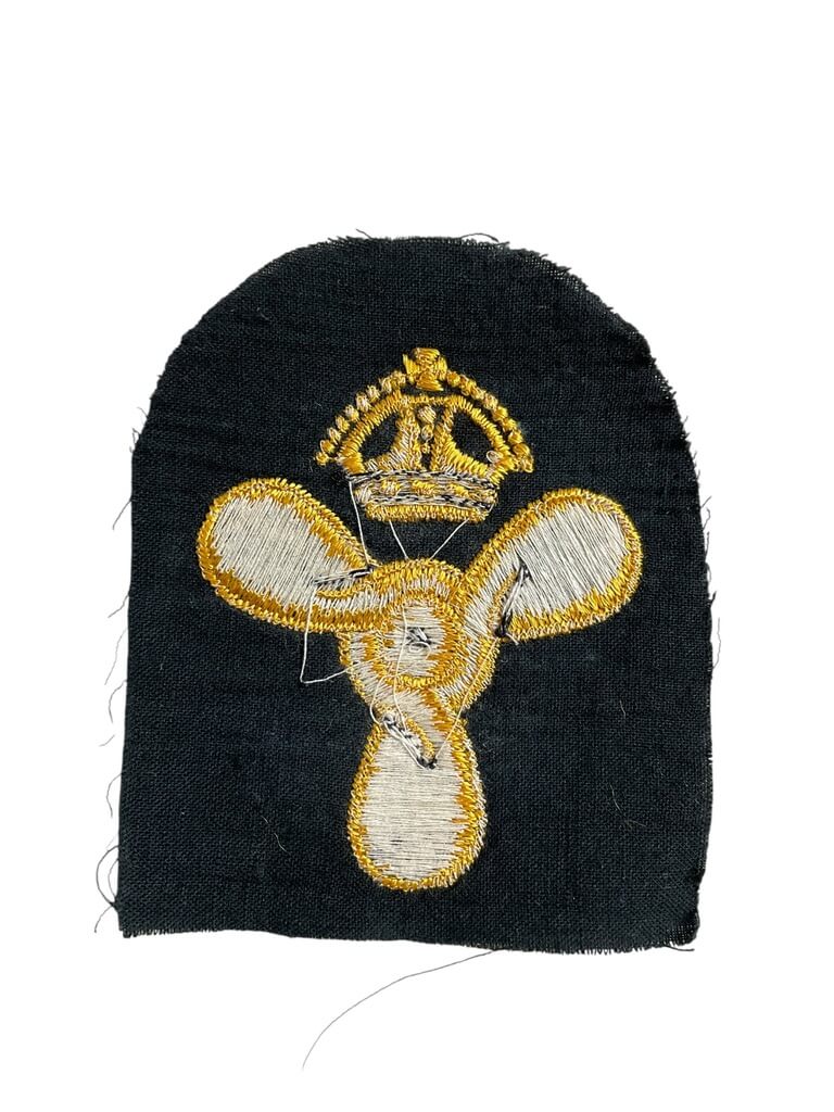 WW2 British RN Navy Marine Engineering Trade Patch WW2 British RN Navy Marine Engineering Trade Patch