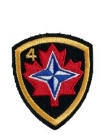 Canadian Forces 4th CMBG Canadian Mechanized Brigade Group Patch