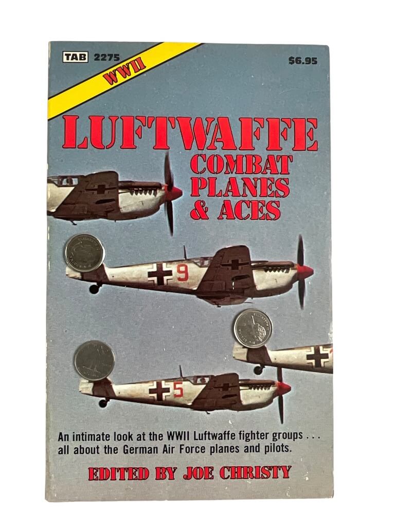 WW2 German Luftwaffe Combat Planes and Aces TAB Issue 2275 Used Softcover Reference Book WW2 German Luftwaffe Combat Planes and Aces TAB Issue 2275 Used Softcover Reference Book