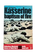 WW2 US Kasserine Baptism of Fire Ballantines No 18 Used Softcover Reference Book