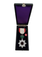 WW2 Japanese Order of the Rising Sun 6th Class Full Size Medal In Case With Rosette