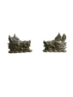 WW2 Canadian Lorne Scots Collars Insignia Pair WW2 Canadian Lorne Scots Collars Insignia Pair