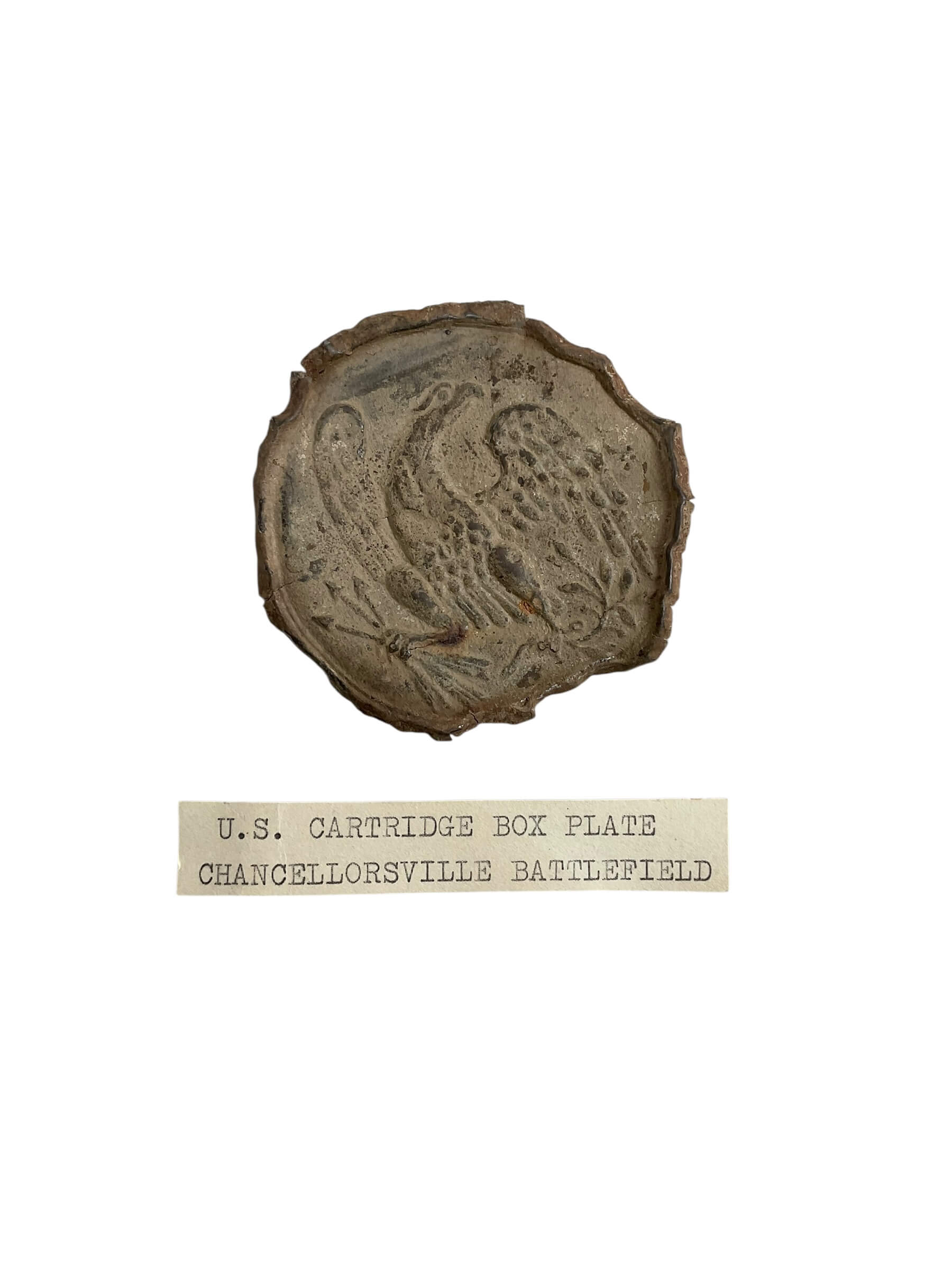 US Civil War Eagle Plate Found In Fredricksburg VA US Civil War Eagle Plate Found In Fredricksburg VA