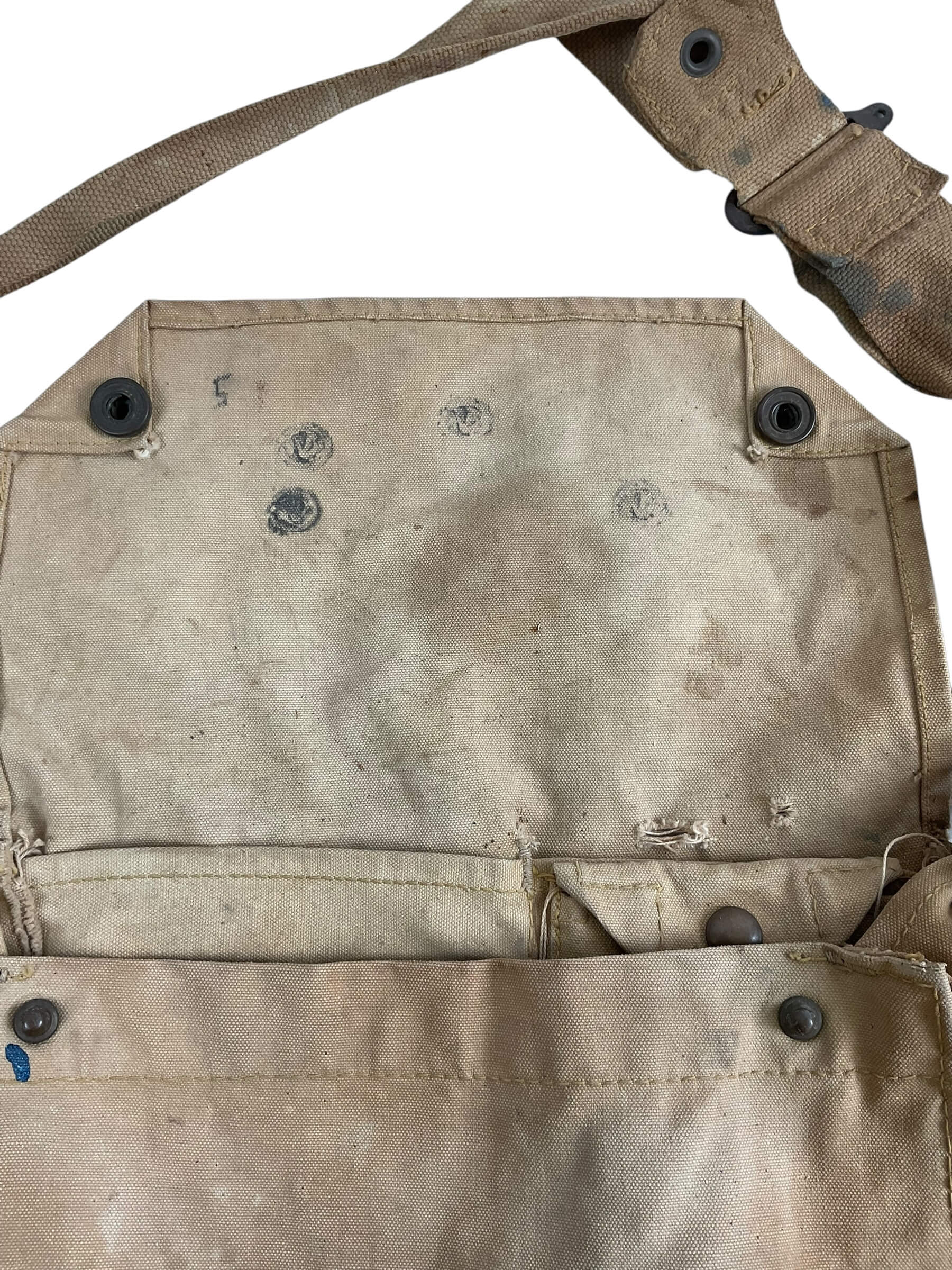 WW2 Canadian Gas Mask Bag WW2 Canadian Gas Mask Bag