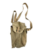 WW2 Canadian Army Light Respirator Bag C Broad Arrowed