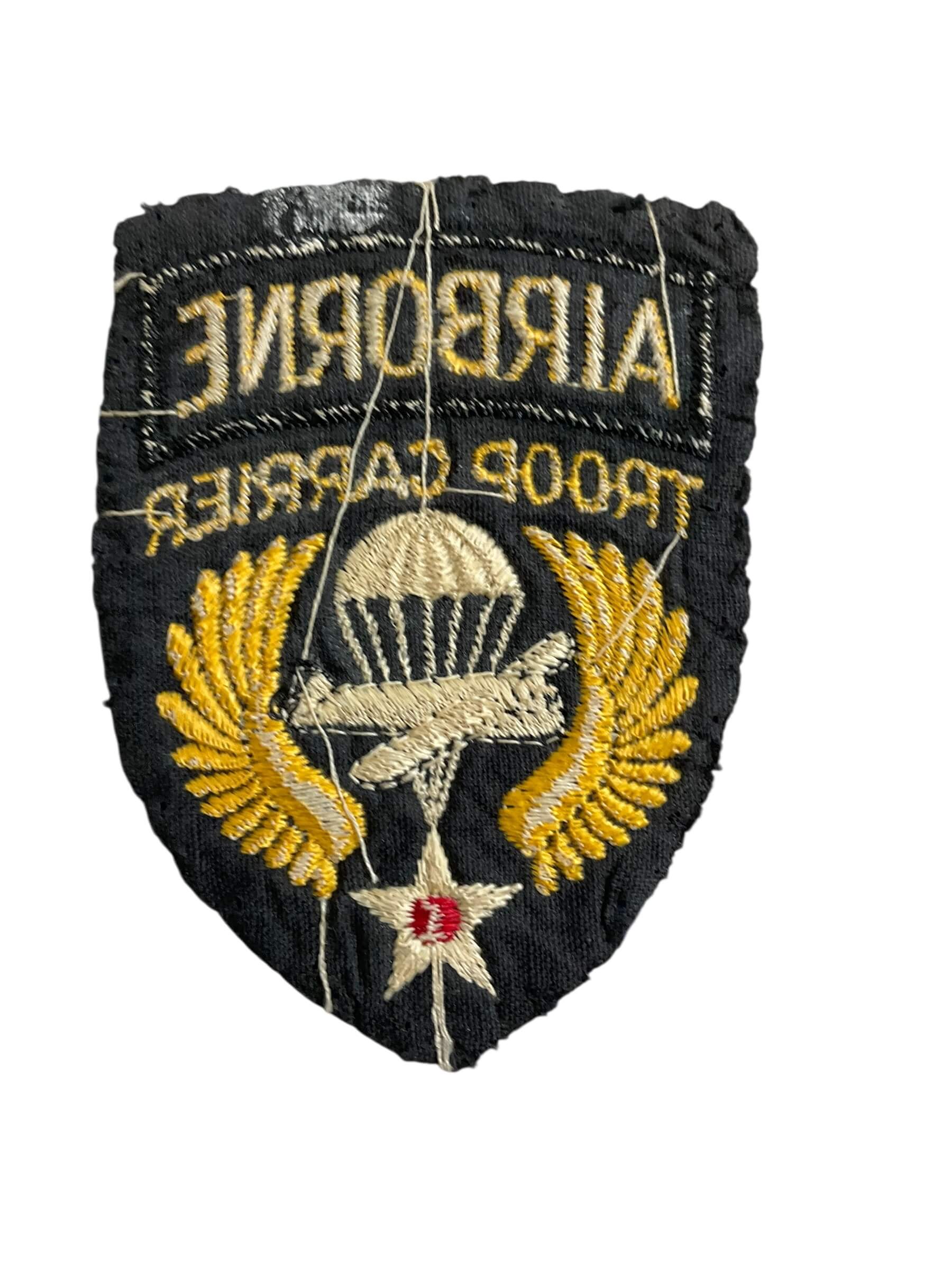 WW2 US Airborne Troop Carrier Shoulder Sleeve Insignia SSI Patch WW2 US Airborne Troop Carrier Shoulder Sleeve Insignia SSI Patch