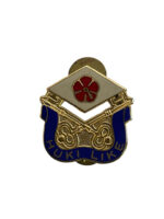 US Army DUI Distinctive Uniform Insignia 297th Supply and Service Battalion Badge Pin