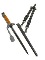 WW2 German Army Dagger With Hangers and Knot Eickhorn Minty