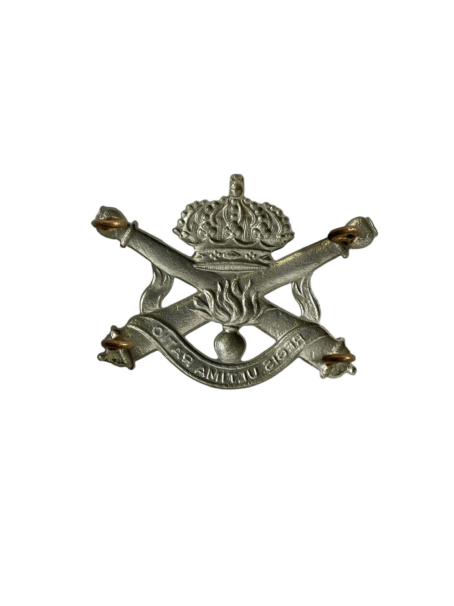 WW2 Royal Belgium Artillery Cap Badge WW2 Royal Belgium Artillery Cap Badge