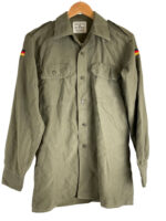 West German Army Combat Shirt Size 37/38 Dated 1986 West German Army Combat Shirt Size 37/38 Dated 1986