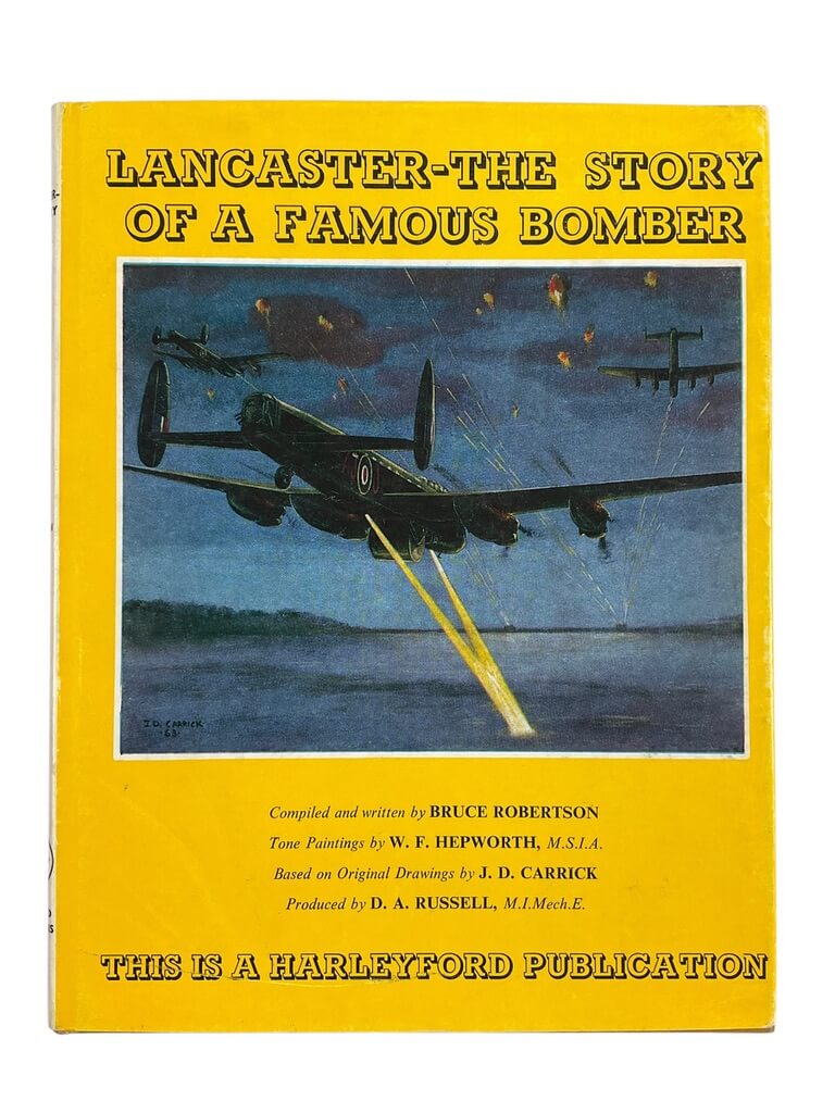 WW2 British RAF Lancaster - The Story of a Famous Bomber Harleyford Used Hardcover Reference Book WW2 British RAF Lancaster - The Story of a Famous Bomber Harleyford Used Hardcover Reference Book