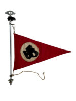 WW2 German NSKK Car Pennant With Flag