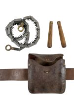 WW1 Canadian CEF Field Saw With Snake Belt Dated 1917