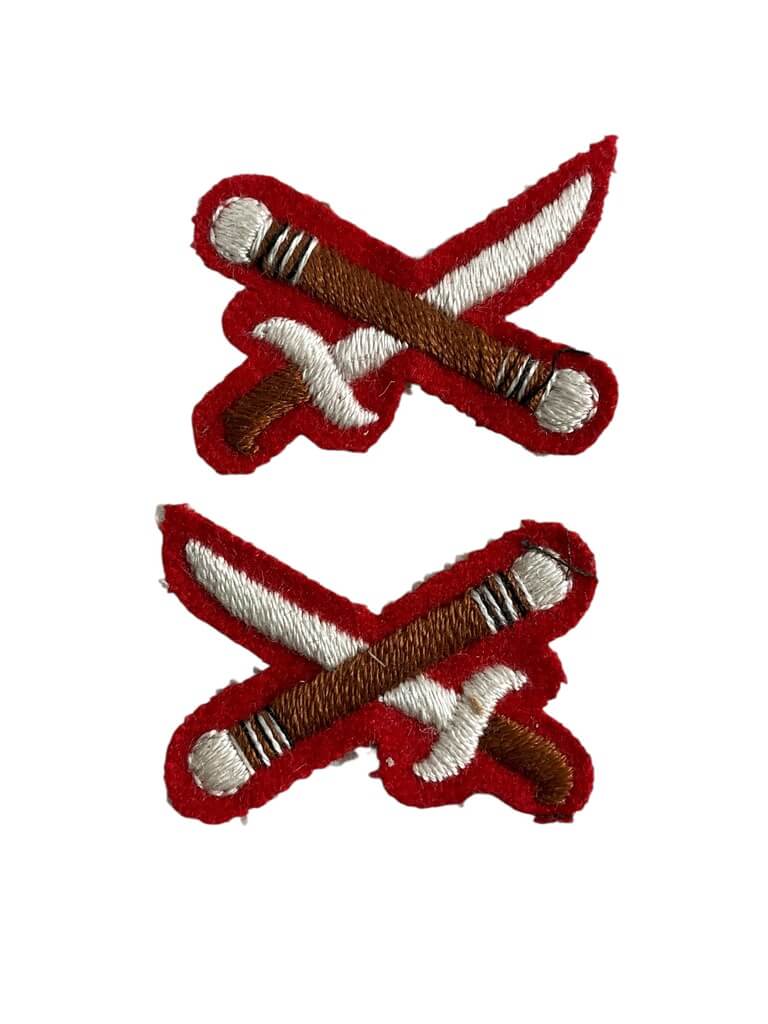 WW2 Canadian British General's Rank Insignia Pair WW2 Canadian British General's Rank Insignia Pair