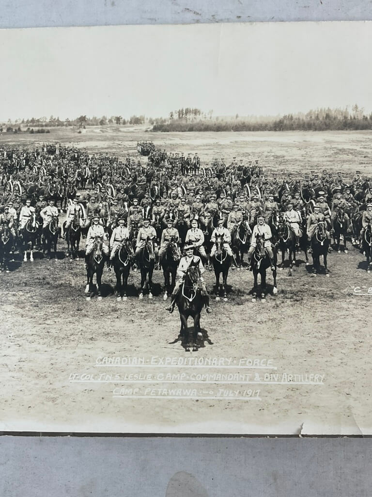 WW1 Canadian CEF CFA Petawawa Yard Long Dated 1917 WW1 Canadian CEF CFA Petawawa Yard Long Dated 1917