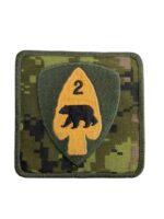 Canadian Forces 2 CMBG CADPAT Command Patch Canadian Forces 2 CMBG CADPAT Command Patch