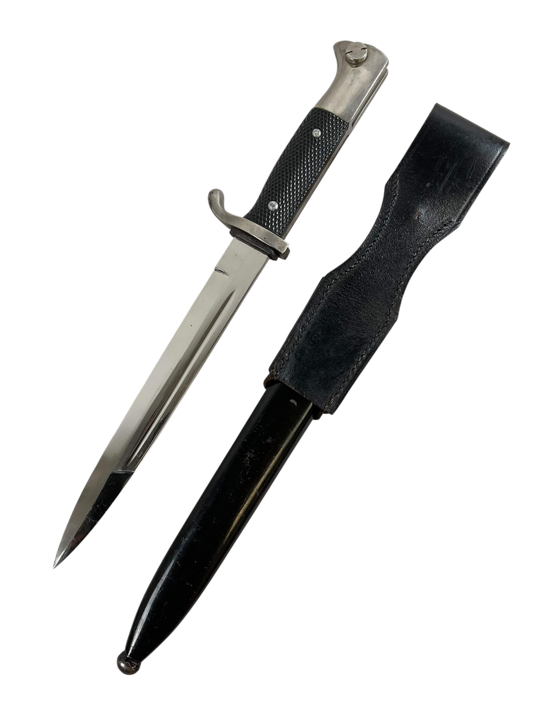 WW2 German Police Dress Bayonet With Scabbard Anton Wingen Jr Maker WW2 German Police Dress Bayonet With Scabbard Anton Wingen Jr Maker