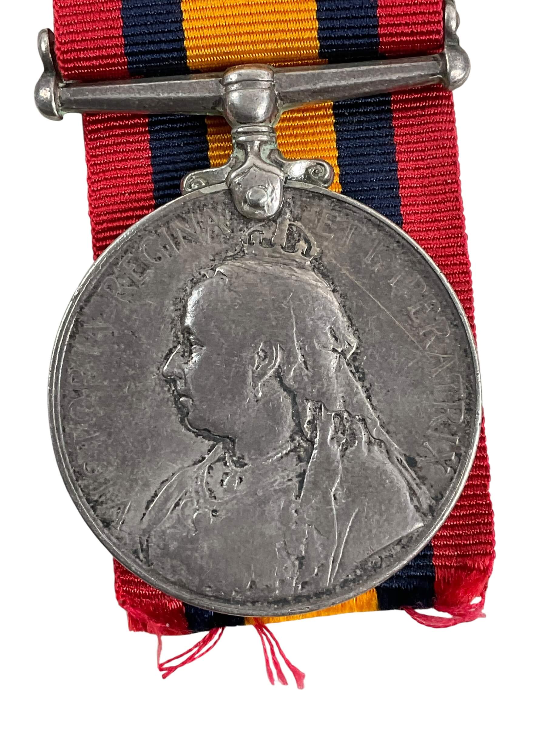 British Victorian QSA Full Size Medal Named 2103 3rd Class Trooper C Ryckman SAC British Victorian QSA Full Size Medal Named 2103 3rd Class Trooper C Ryckman SAC