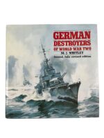 WW2 German Kriegsmarine Destroyers of World War 2 Fully Revised 2nd Edition Used Hardcover Reference Book