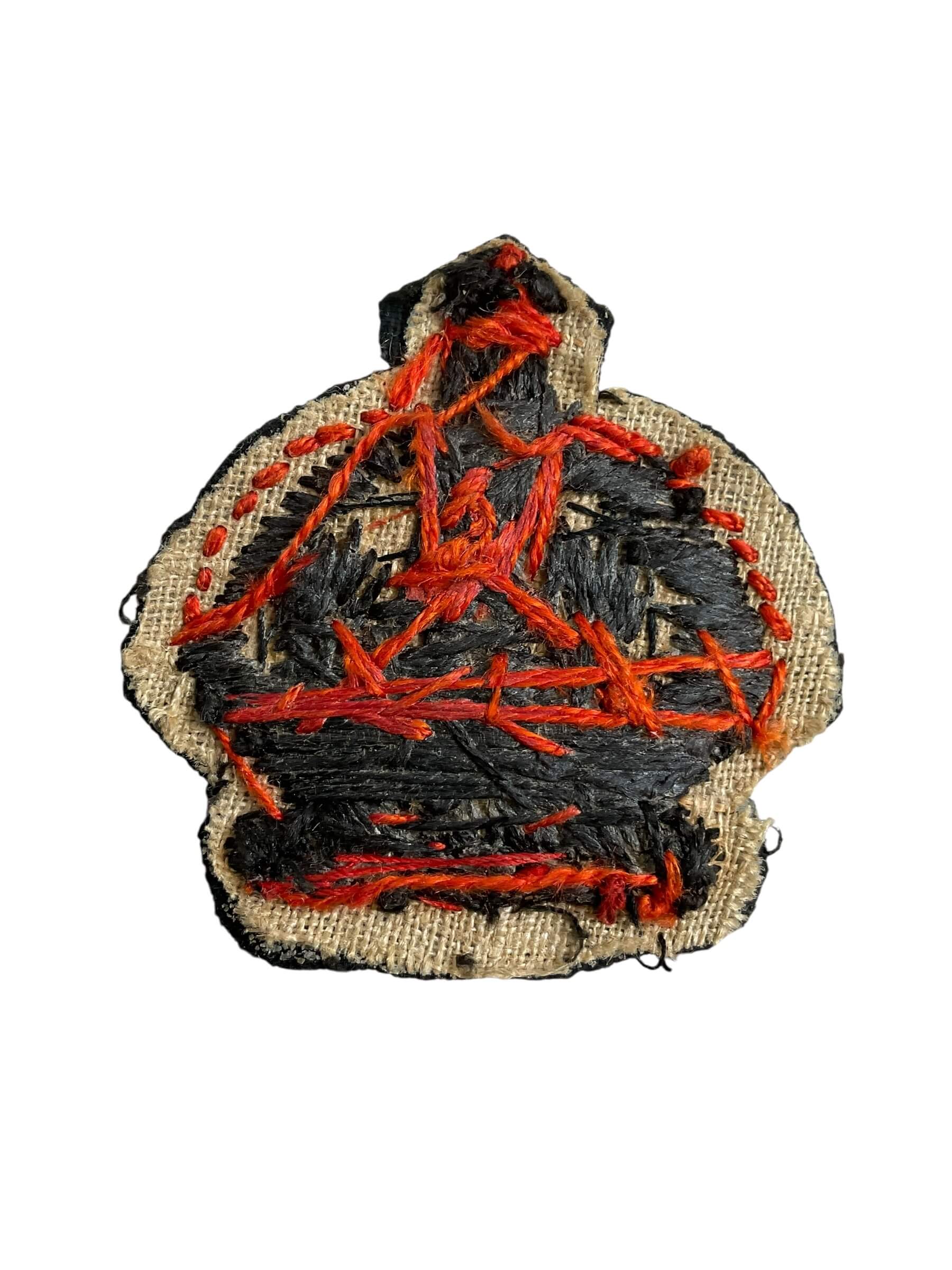 British Canadian Rifle Regiment Warrant Officer Crown Rank Insignia British Canadian Rifle Regiment Warrant Officer Crown Rank Insignia