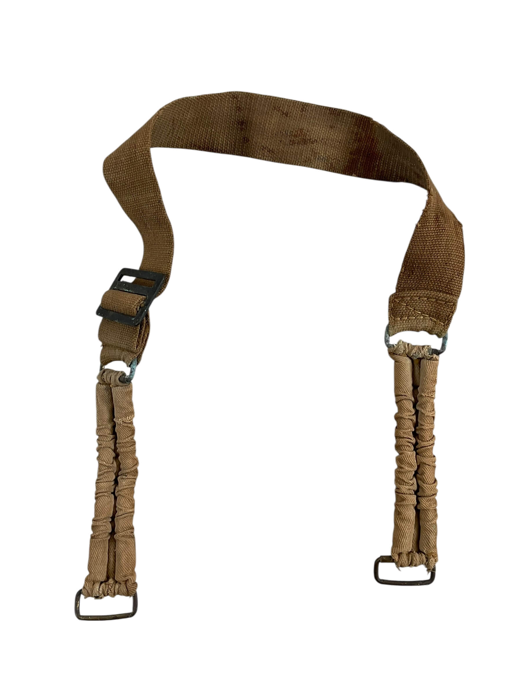 WW2 Canadian Army Shell Helmet Chin Strap Parts WW2 Canadian Army Shell Helmet Chin Strap Parts