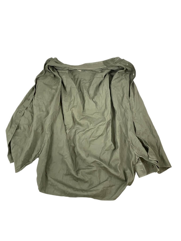 Canadian Army Korean War Bush Dress Shirt 1951 Dated Canadian Army Korean War Bush Dress Shirt 1951 Dated