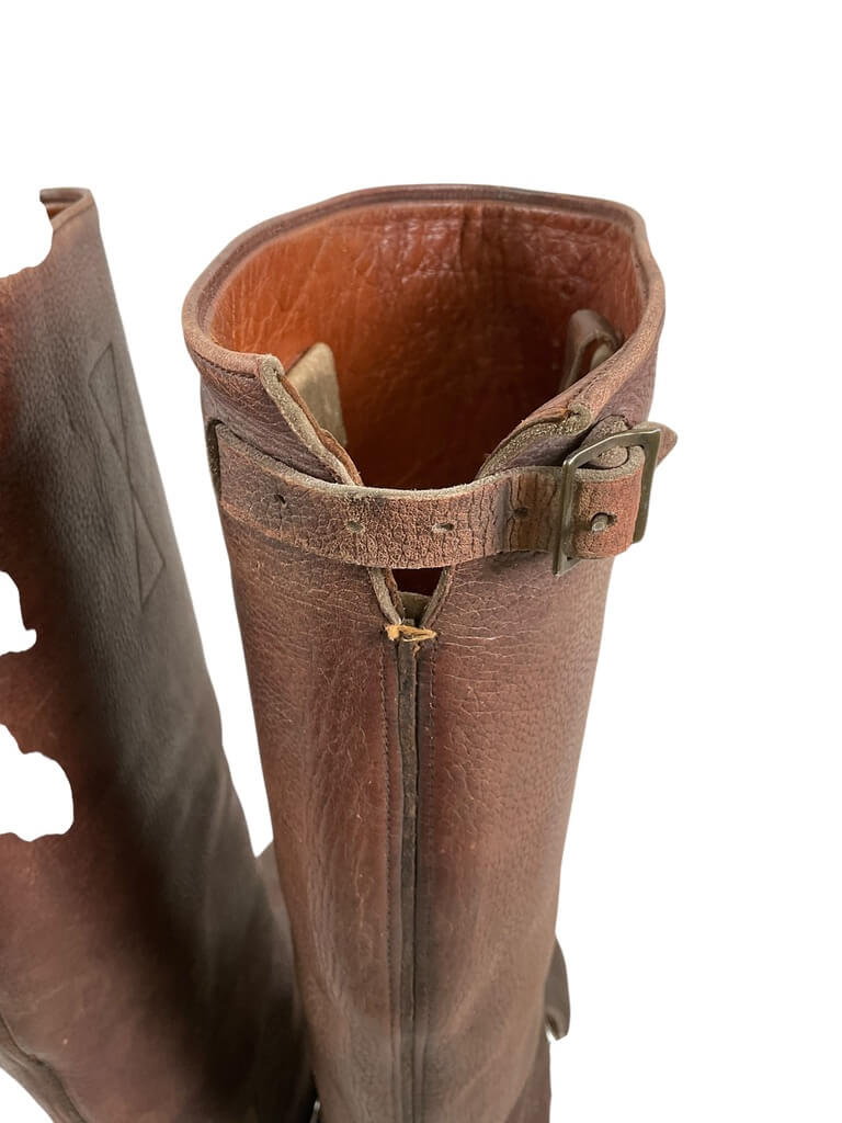 WW1 Canadian CEF Army Veterinary Corps Officers Boots With Spurs WW1 Canadian CEF Army Veterinary Corps Officers Boots With Spurs