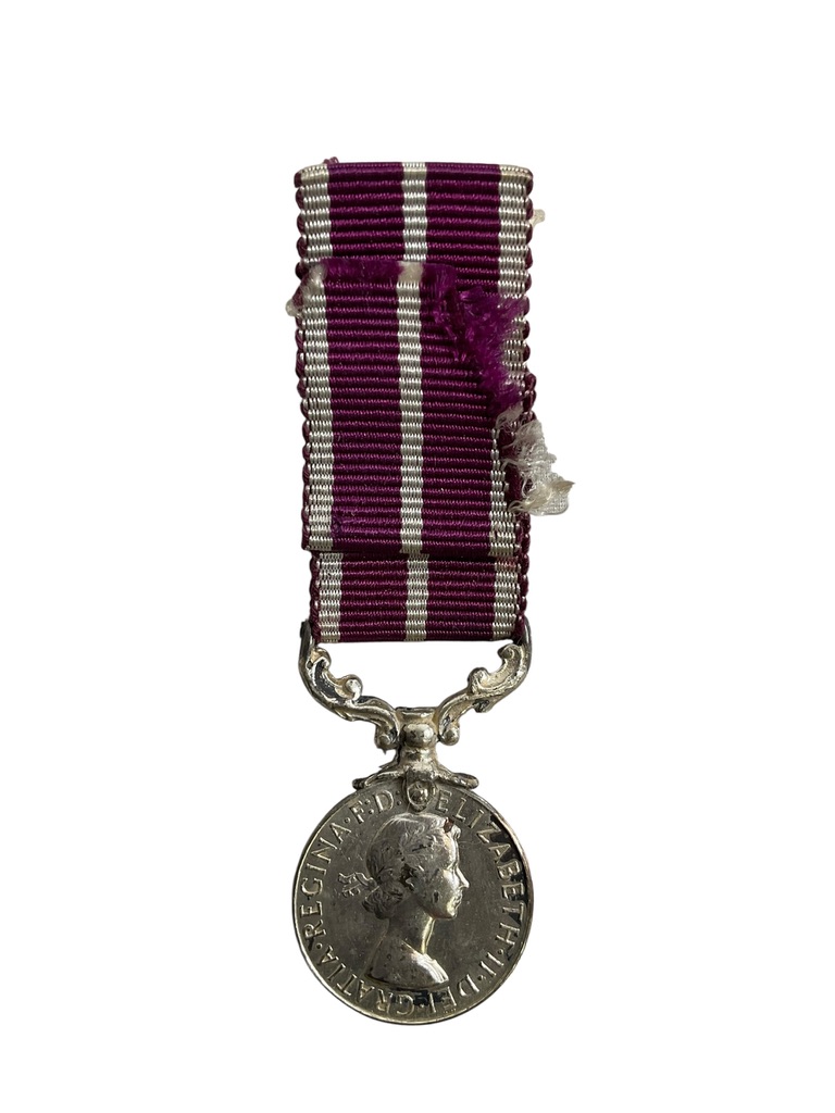 British Meritorious Service Miniature Medal Vintage British Meritorious Service Miniature Medal Vintage