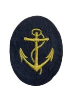 WW2 German Kriegsmarine Navy Boatswain Sleeve Insignia Patch WW2 German Kriegsmarine Navy Boatswain Sleeve Insignia Patch