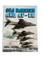 British RN Navy Sea Harrier and AV-8B Weapons and Warfare Used Hardcover Reference Book