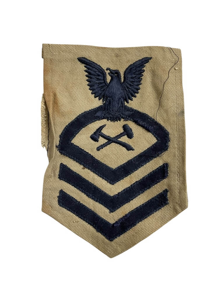 WW2 US USN Navy Chief Petty Officer Damage Controlman Rate Patch WW2 US USN Navy Chief Petty Officer Damage Controlman Rate Patch