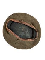 WW2 Canadian Army Khaki Beret Size 7 Dated 1945