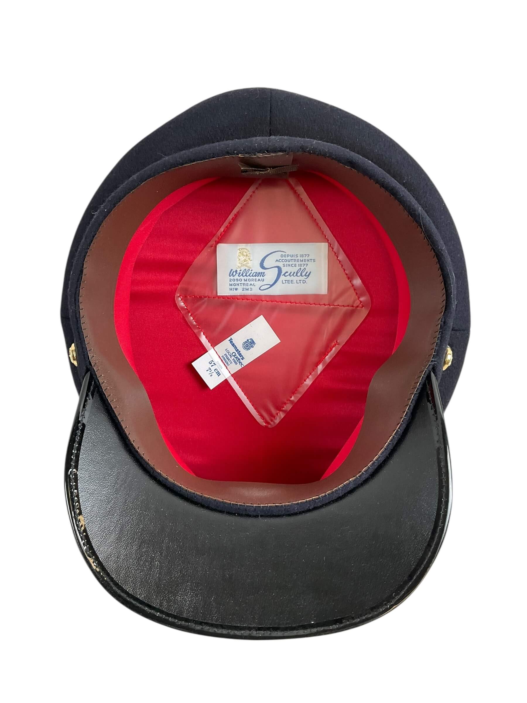 Royal Canadian Mounted Police RCMP Assistant Commissioner Peak Cap Hat Size 7 1/8 NIB Royal Canadian Mounted Police RCMP Assistant Commissioner Peak Cap Hat Size 7 1/8 NIB