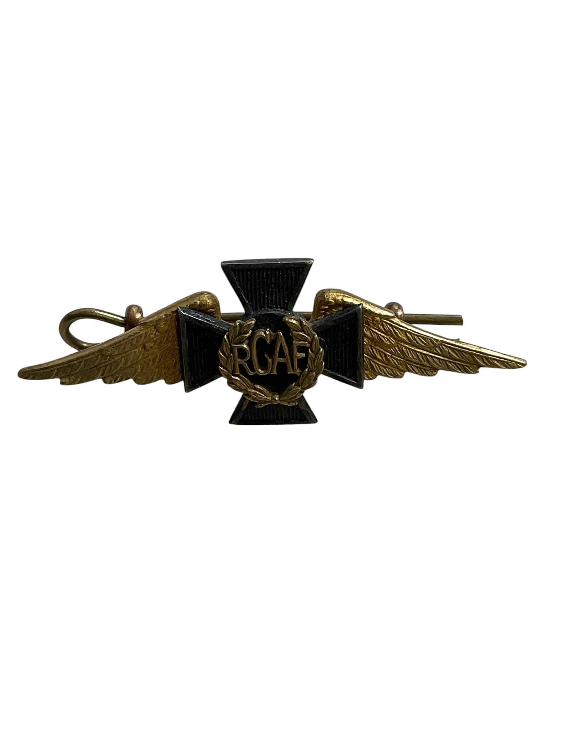 WW2 Canadian RCAF Chaplains Collar Insignia Single WW2 Canadian RCAF Chaplains Collar Insignia Single