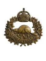 WW1 Canadian CEF 10th Battalion Cap Badge