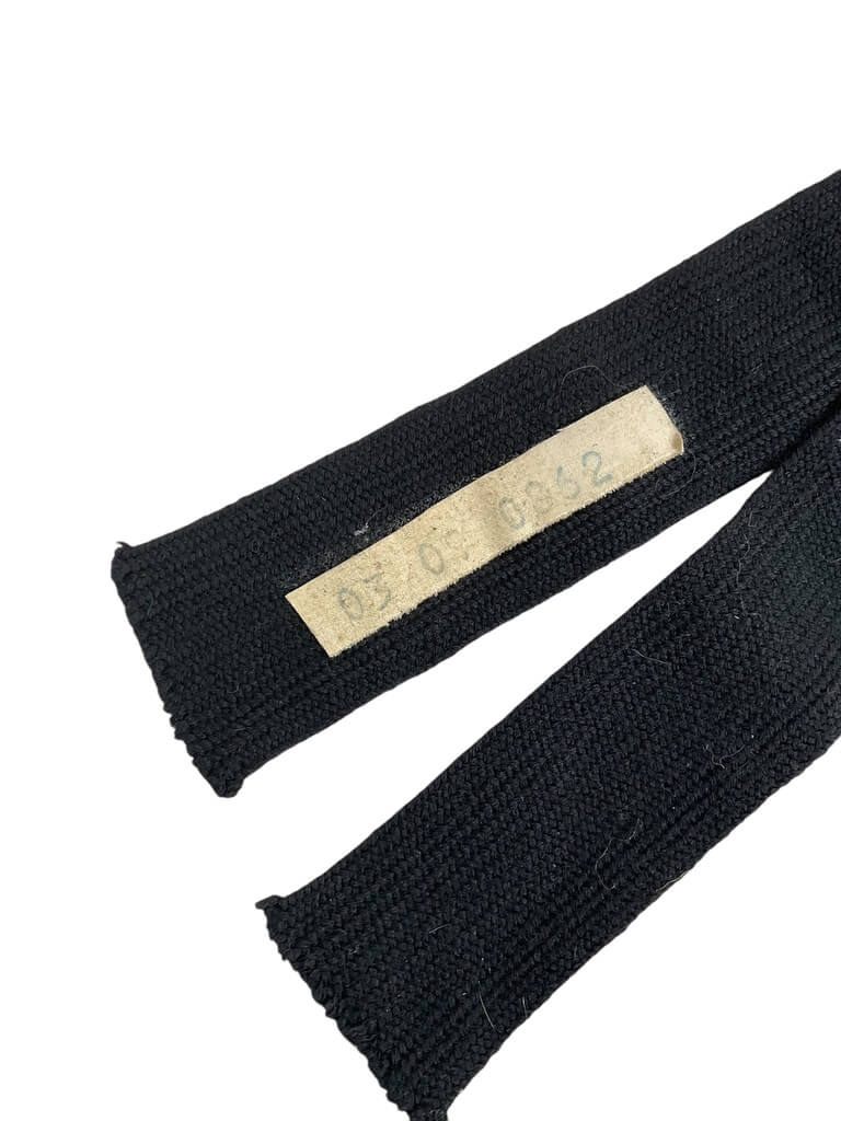 WW2 Canadian RCAF RCN Black Neck Tie Knitted WW2 Canadian RCAF RCN Black Neck Tie Knitted