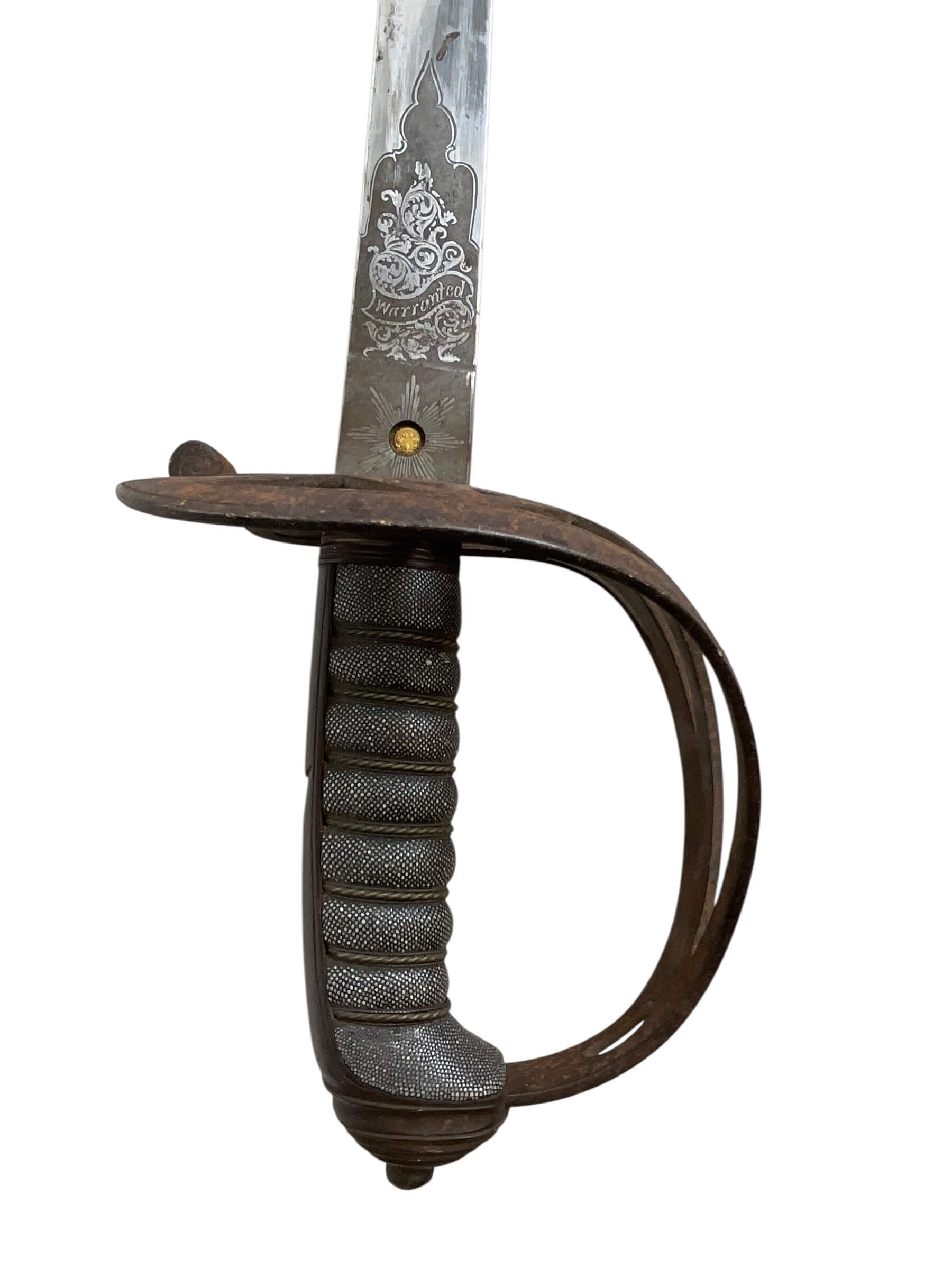 Victorian Royal Irish Constabulary Officers Sword with Scabbard Maker J Ireland and Sons Dublin Victorian Royal Irish Constabulary Officers Sword with Scabbard Maker J Ireland and Sons Dublin