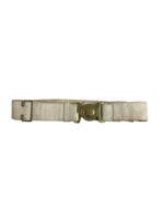 WW2 British Military Police White Belt With Brass Buckle WW2 British Military Police White Belt With Brass Buckle